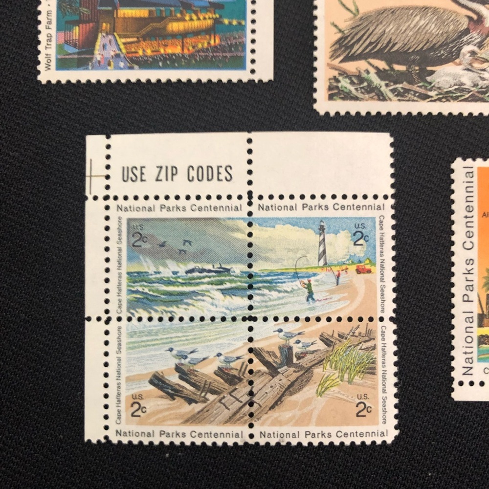 Vintage USA National Parks Centennial & Wildlife Conservation Stamp Collection - Picture 5 of 5